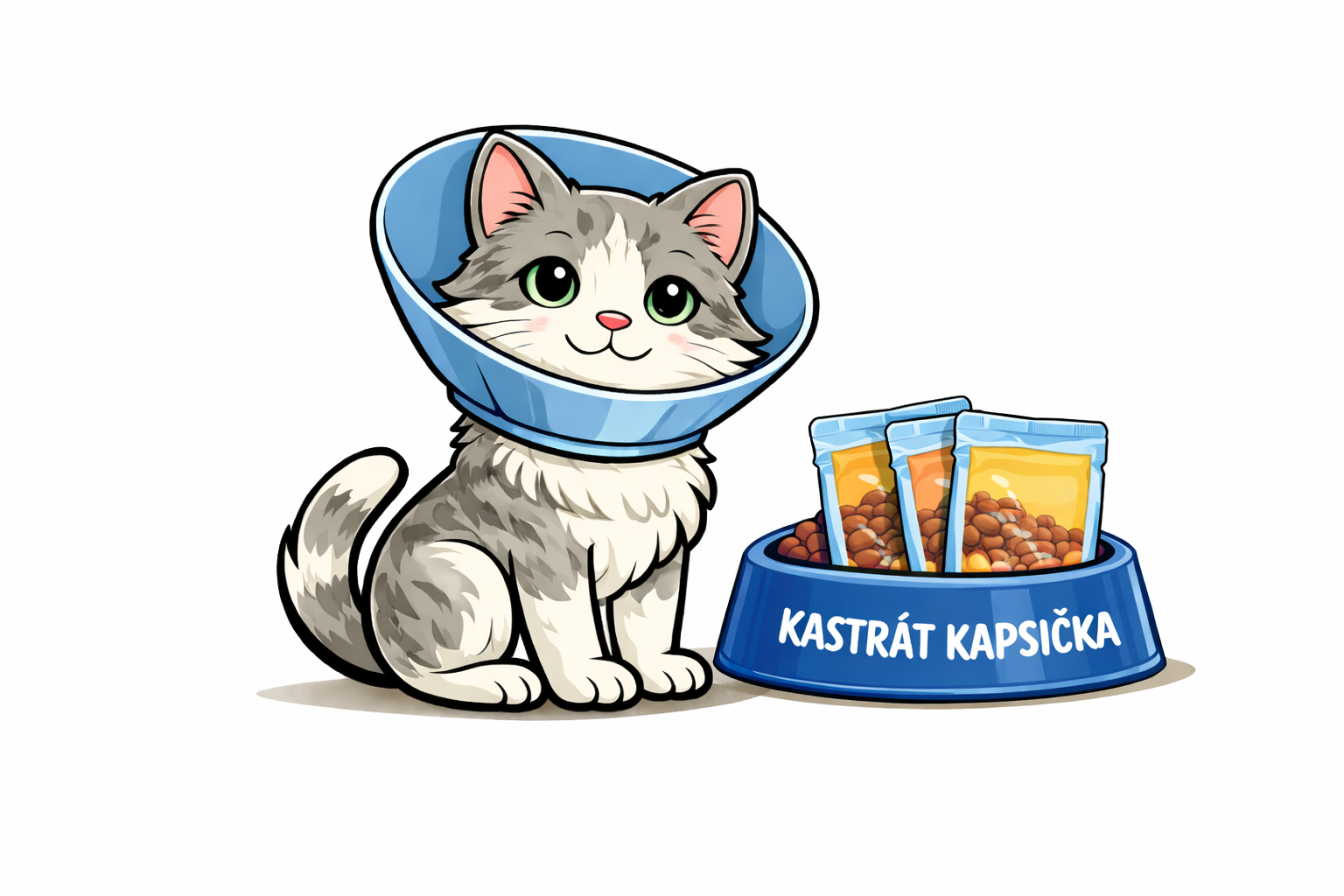 Kapsičky pro kastrované kočky