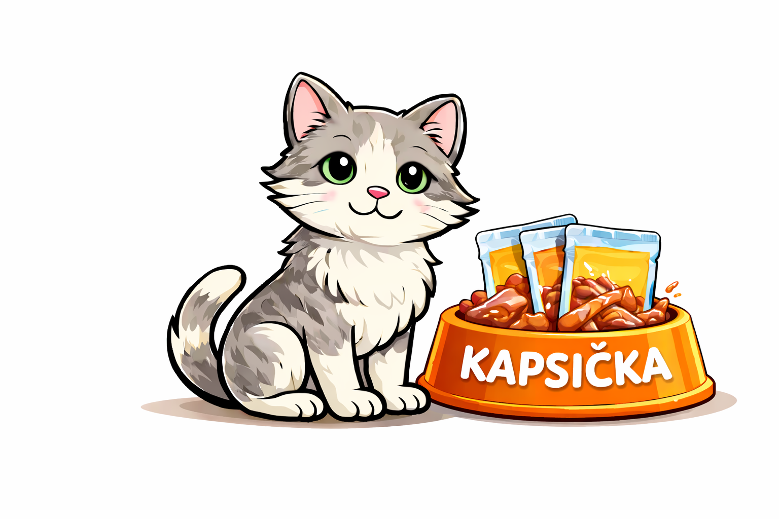 Kapsičky pro dospělé kočky