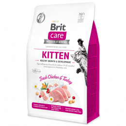 Brit Care Cat Kitten Grain-Free granule pro zdravý růst a vývoj pro kotě 0,4 kg