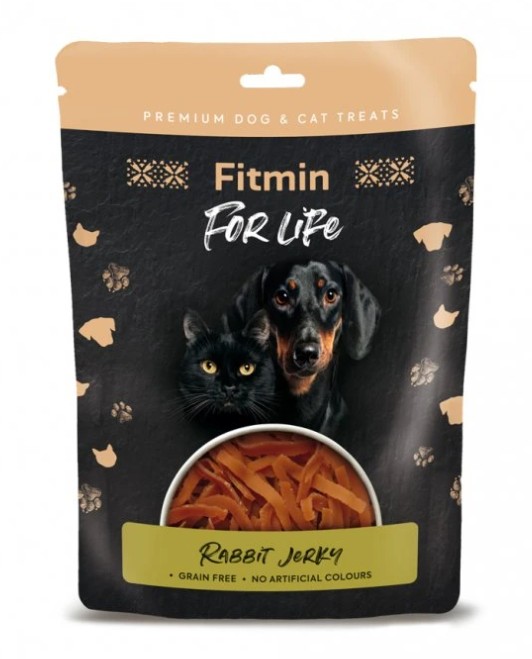 Fitmin For Life Jerky králičí pochoutka pro psy a kočky 70 g