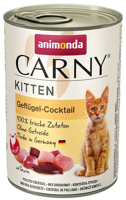 Animonda Carny Kitten konzerva pro koťata drůbeží koktejl 400 g