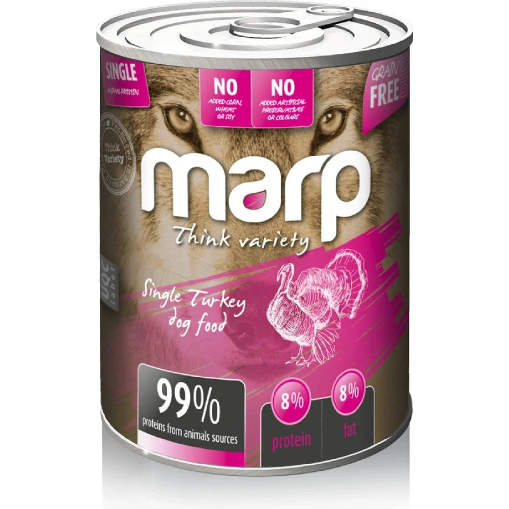 Marp Variety Single konzerva pro psy krůta 400 g