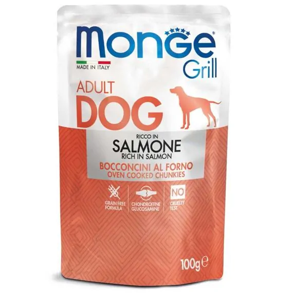 Monge Grill kapsička pro psy losos 100 g