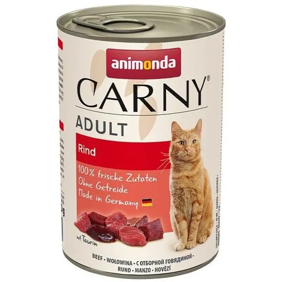 Animonda Carny Adult konzerva pro kočky s hovězím 400 g