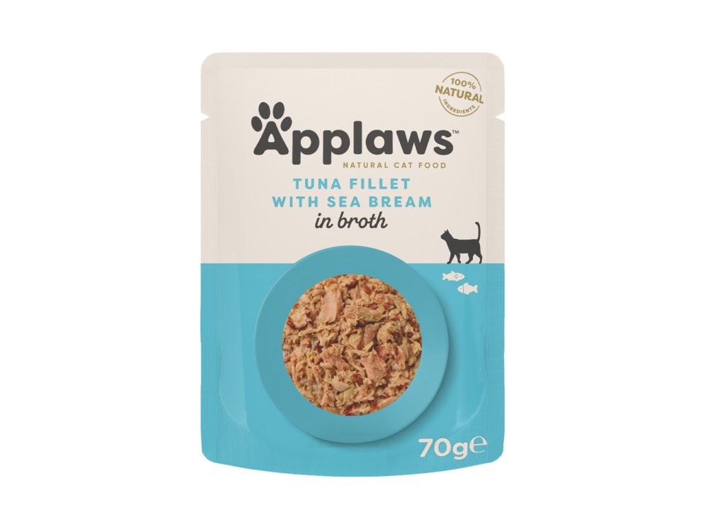 Applaws kapsička pro kočky tuňák s pražmou 70 g