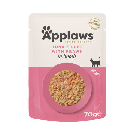 Applaws kapsička pro kočky tuňák s krevetami 70 g