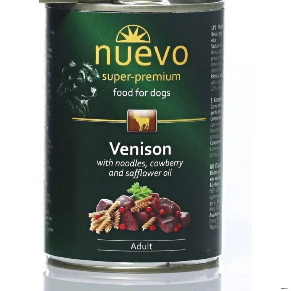 Nuevo Dog Adult konzerva pro psy zvěřinové menu 400 g