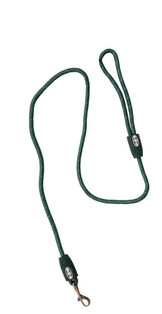 Vodítko BUSTER Reflective lanové 120cm/8mm zelené