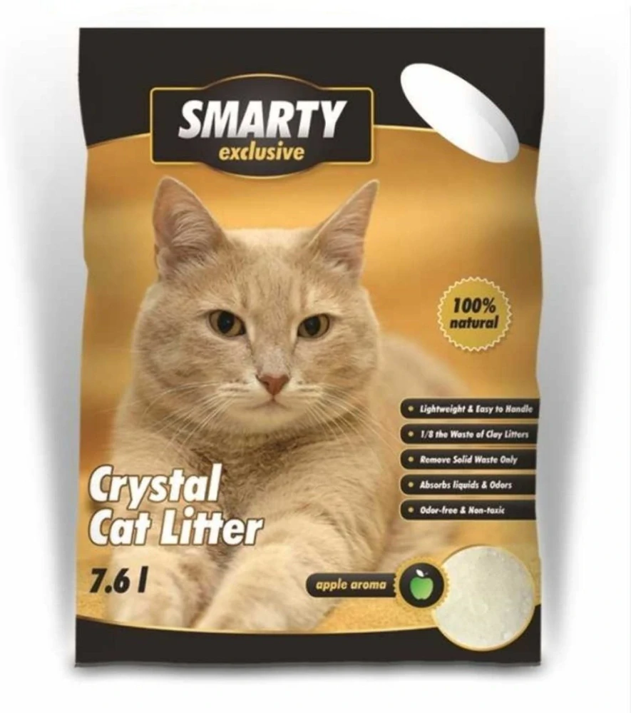 SMARTY exclusive silikátové stelivo jablko 7,6 l - 3,2 kg