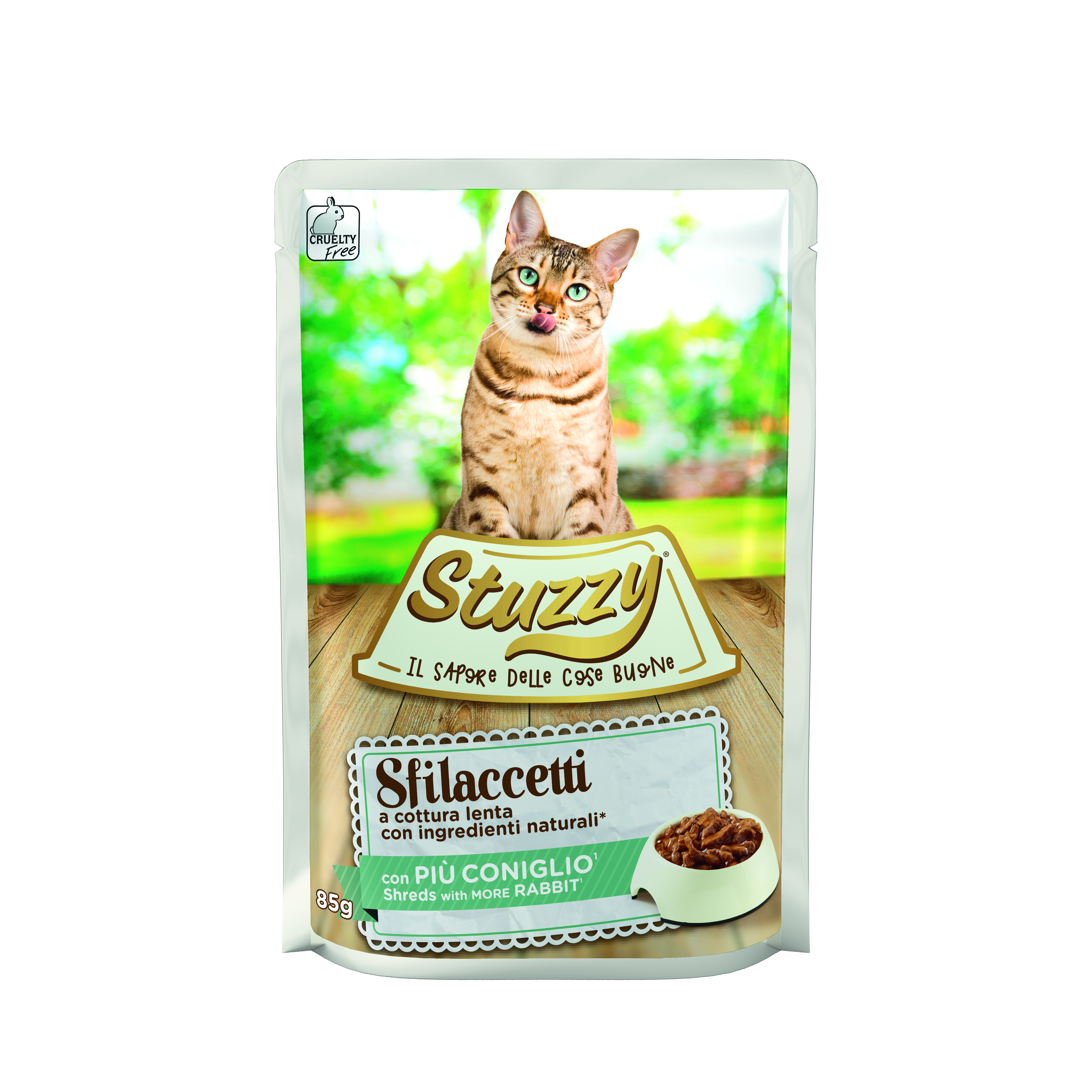 Stuzzy Cat kapsa pro kočky Adult králík 85g