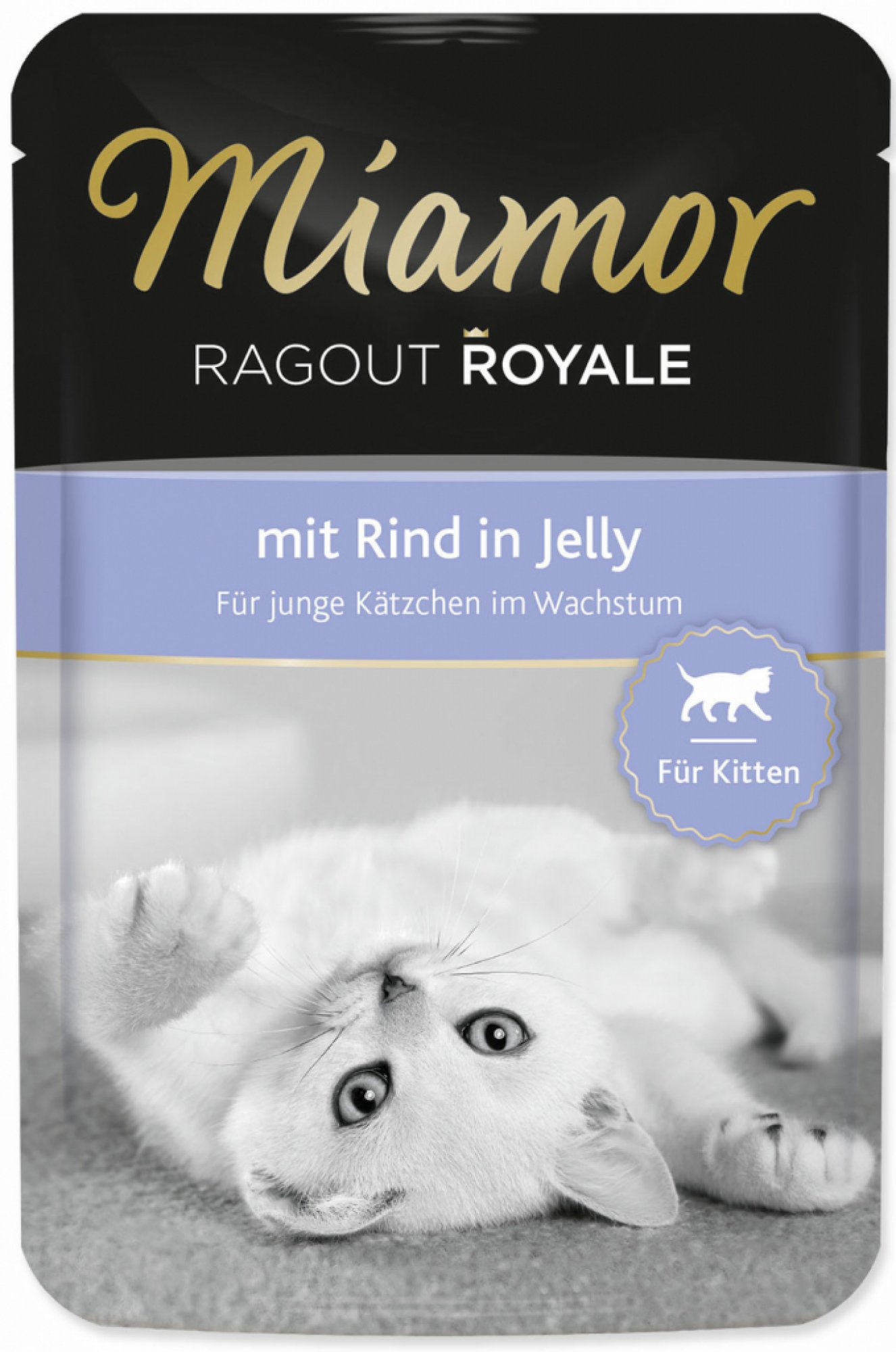 Miamor Cat Ragout Junior kapsička pro koťata hovězí v želé 100 g