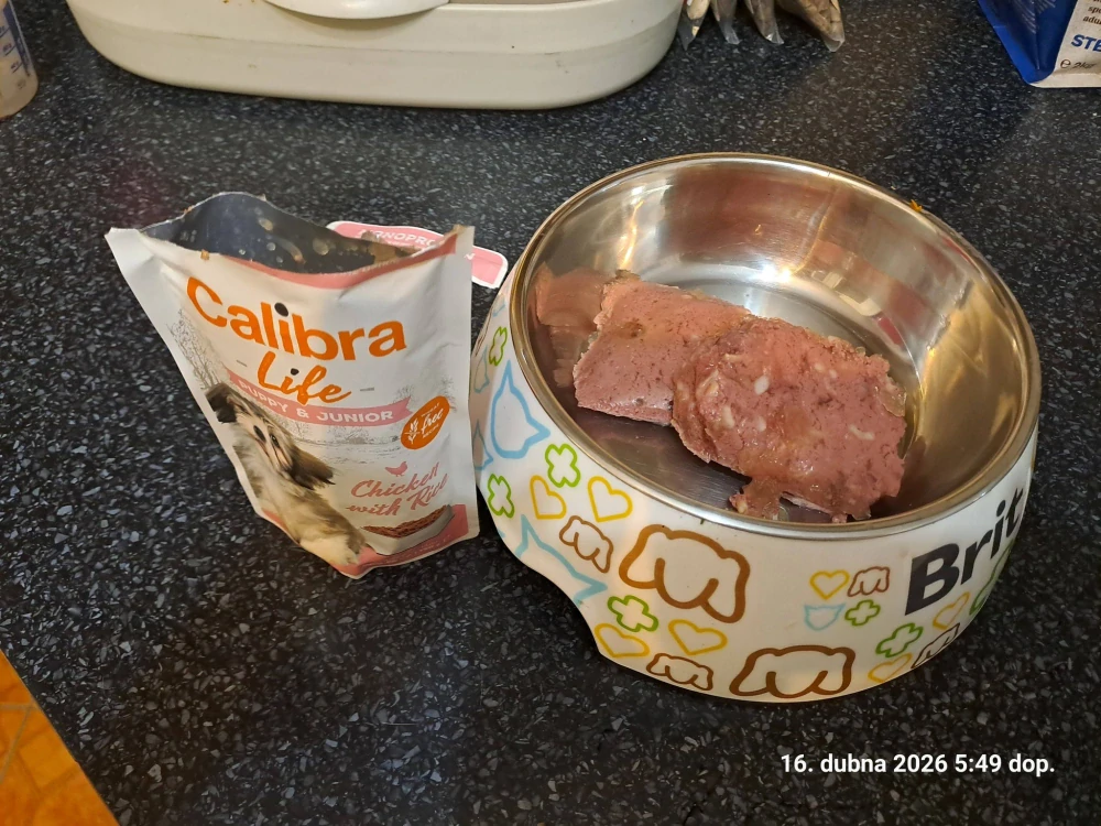 Calibra Dog Life kapsička pro štěňata kuřecí 150 g