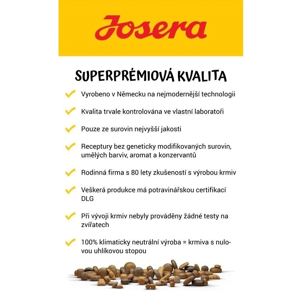 Josera Nature Cat drůbež a losos granule pro kočky 2 kg