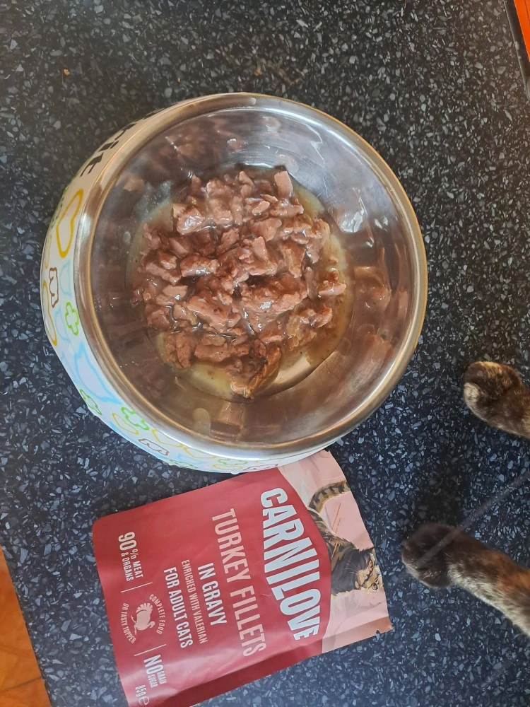 CARNILOVE Cat POUCH JELLY rich in Turkey enriched with Valerian 85 g