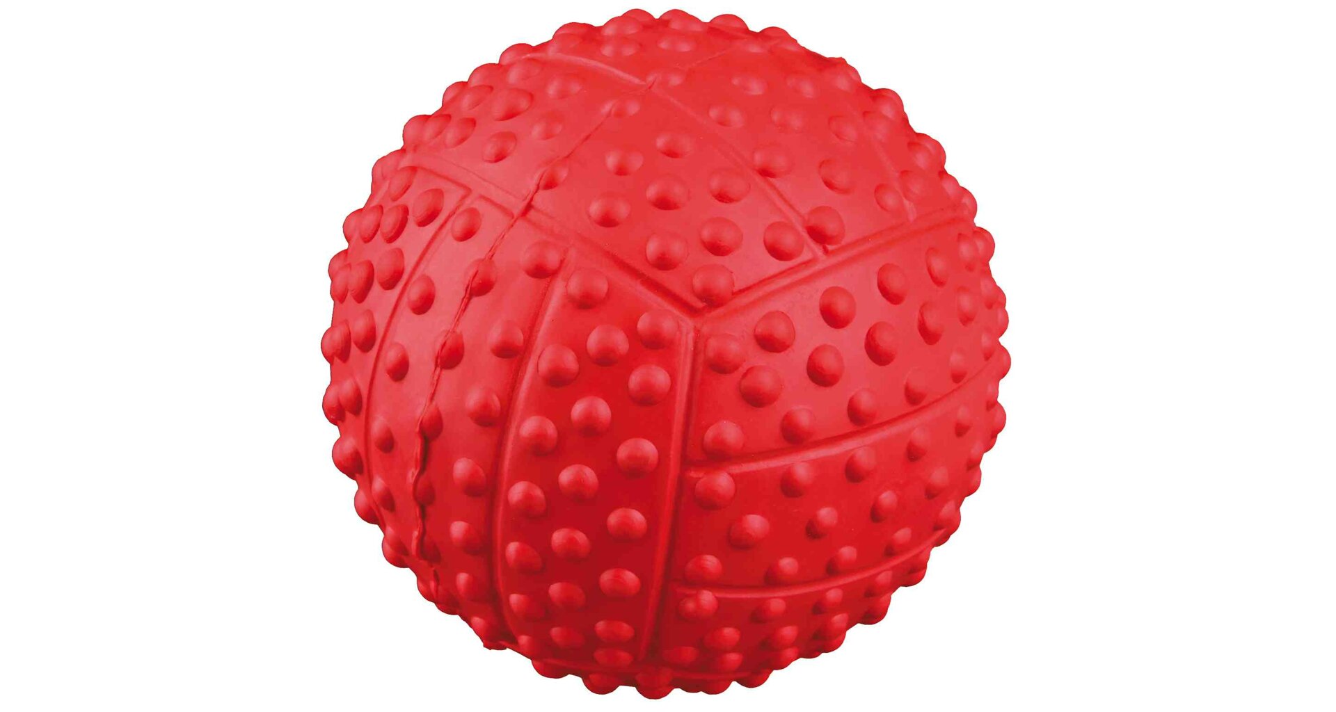 Trixie - Sportovní míč z tvrdé gumy se zvukem 5,5 cm - náhodná barva