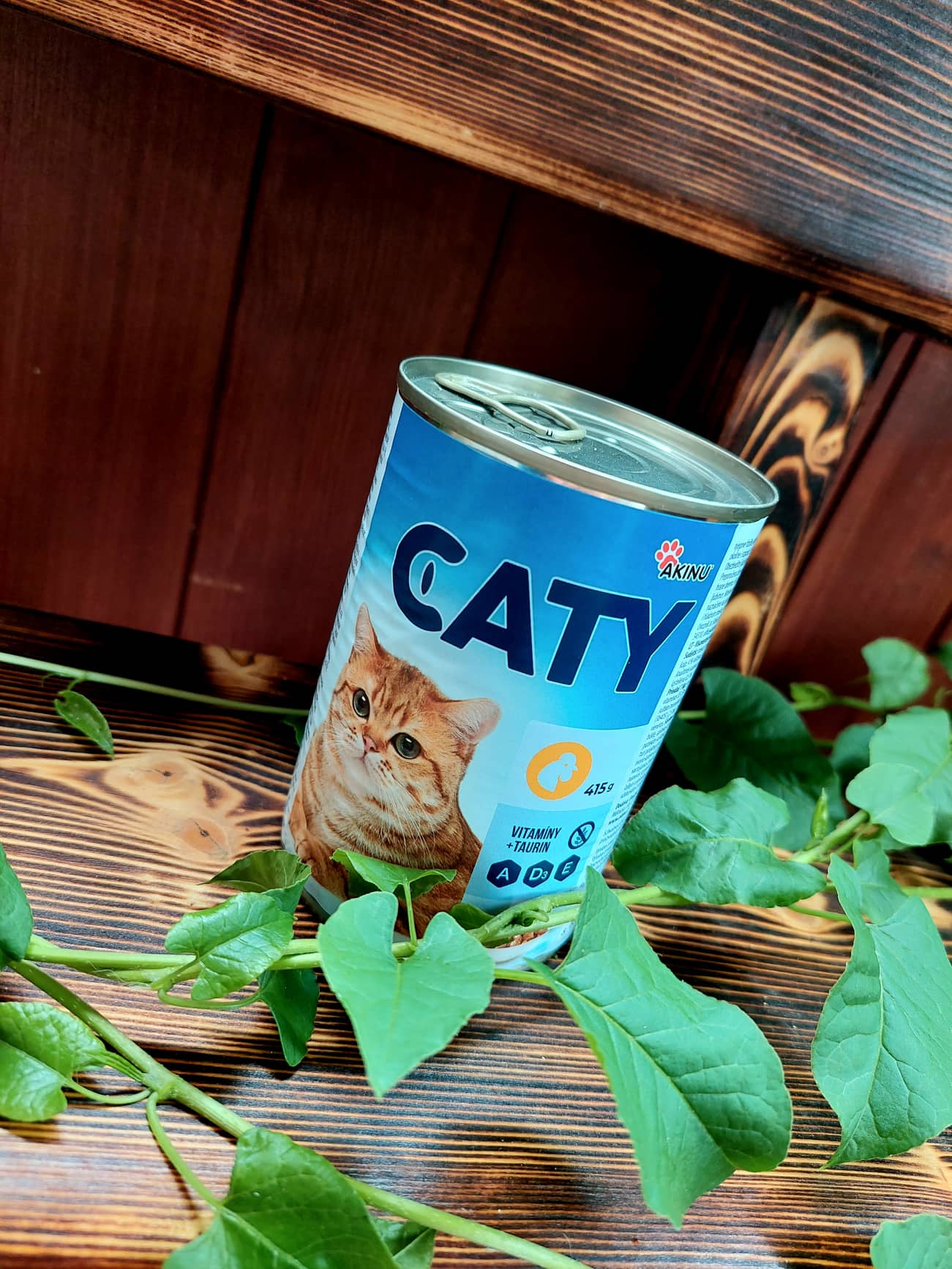 Akinu Caty konzerva pro dospělé kočky s drůbeží 415 g