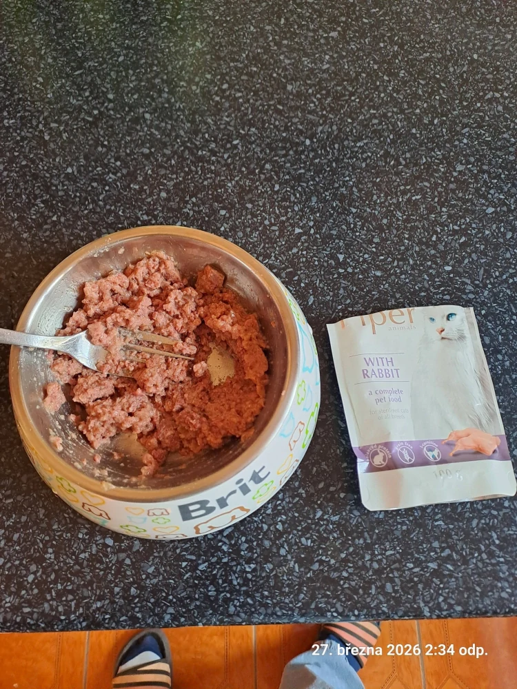 Piper Cat kapsička pro sterilizované kočky králík 100 g
