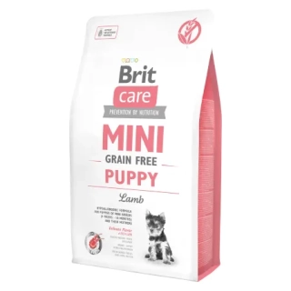 Brit Care Mini Grain Free Puppy granule pro štěňata jehněčí 400 g