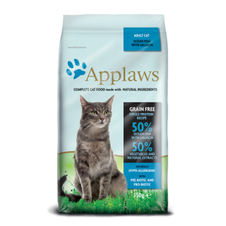 Applaws Cat Adult mořské ryby a losos granule pro kočky 350 g