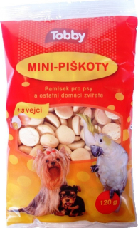 Piškoty TOBBY pro psy MINI 120g