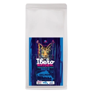 Ibero Natural Cat Adult losos granule pro kočky 3 kg