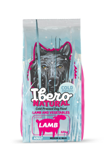 Ibero Cold Pressed Dog Adult Medium/Large granule pro psy jehněčí 15 kg