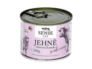 Sokol Falco Sense Cat konzerva pro kočky s jehněčím 200 g