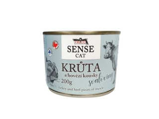 Sokol Falco Sense Cat konzerva pro kočky s krůtou 200 g