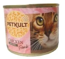 Petkult Cat konzerva pro kočky s kuřecím 185 g