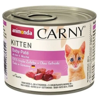 Animonda Carny Baby Paté konzerva pro koťata s hovězím a kuřecím 200 g