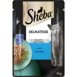 Sheba Delikatesse kapsička pro kočky tuňák 85 g