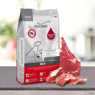 Platinum Adult granule pro psy hovězí 1,5 kg