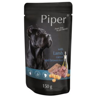 Piper kapsička pro psy jehněčí s mrkví a rýží 150 g