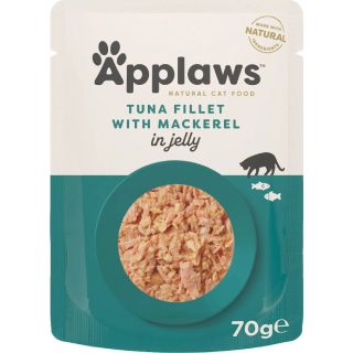 Applaws kapsička pro kočky tuňák a makrela v želé 70 g