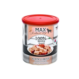 Sokol Falco MAX konzerva pro psy kostky libové svaloviny hovězí a vepřové 800 g