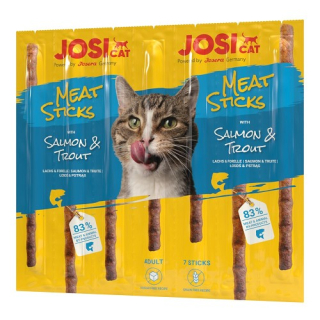 JosiCat 35g Meat Sticks Salmon & Trout (7x5g)