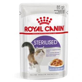 Royal Canin Sterilised kapsička pro kastrované kočky v želé 85 g