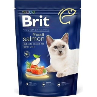Brit Premium Cat by Nature Adult losos granule pro kočky 1,5 kg