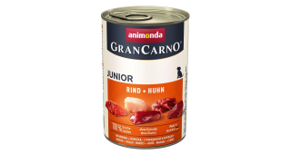 Animonda GranCarno Junior konzerva pro štěňata hovězí, kuřecí 400 g