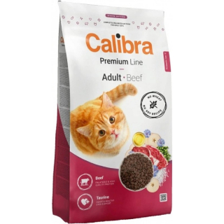 Calibra Cat Premium Line Adult hovězí granule pro kočky 2 kg
