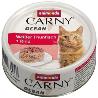 Animonda Carny Ocean konzerva pro kočky s tuňákem a hovězím 80 g