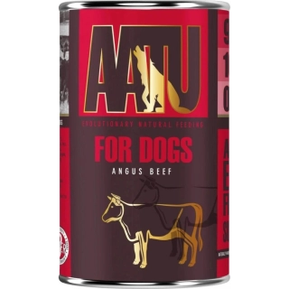 AATU Dog Angus konzerva pro psy  hovězí 400 g