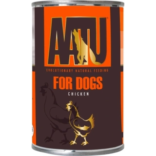 AATU Dog konzerva pro psy kuře 400 g