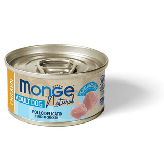 Monge Dog Natural konzerva pro psy křehké kuřecí maso 95 g