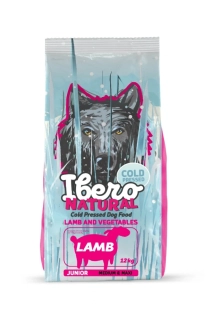 Ibero Cold Pressed Dog Junior Medium/Large granule pro štěňata jehněčí 12 kg