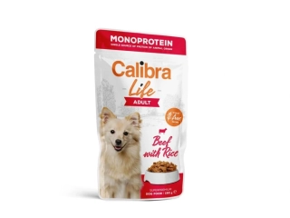 Calibra Dog Life kapsička pro psy hovězí 150 g