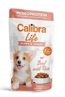 Calibra Dog Life kapsička pro štěňata hovězí 150 g