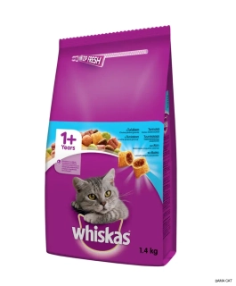Whiskas tuňák granule pro kočky 1,4 kg