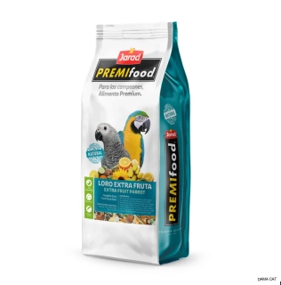 Jarad PREMIfood Papoušek s Ovocem - 3 kg