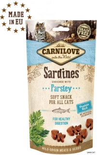 Carnilove Cat Semi Moist Snack Sardine&Parsley 50g